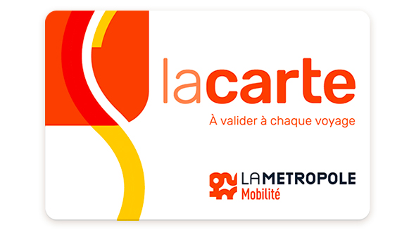 Visuel du support LaCarte